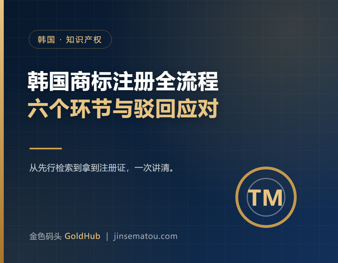 韩国商标注册全流程：六个..