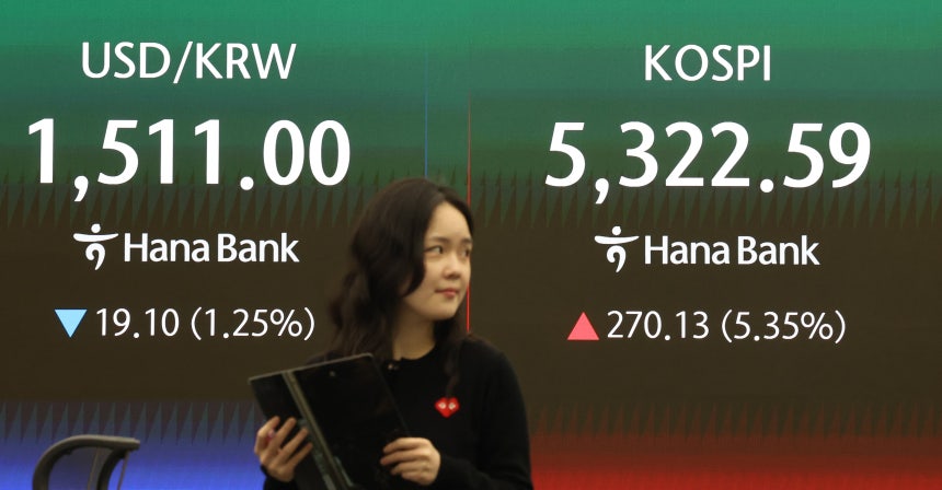 韩国综合股价指数因对美国和伊朗停战的期待而暴涨 启动购买涨跌停板制度